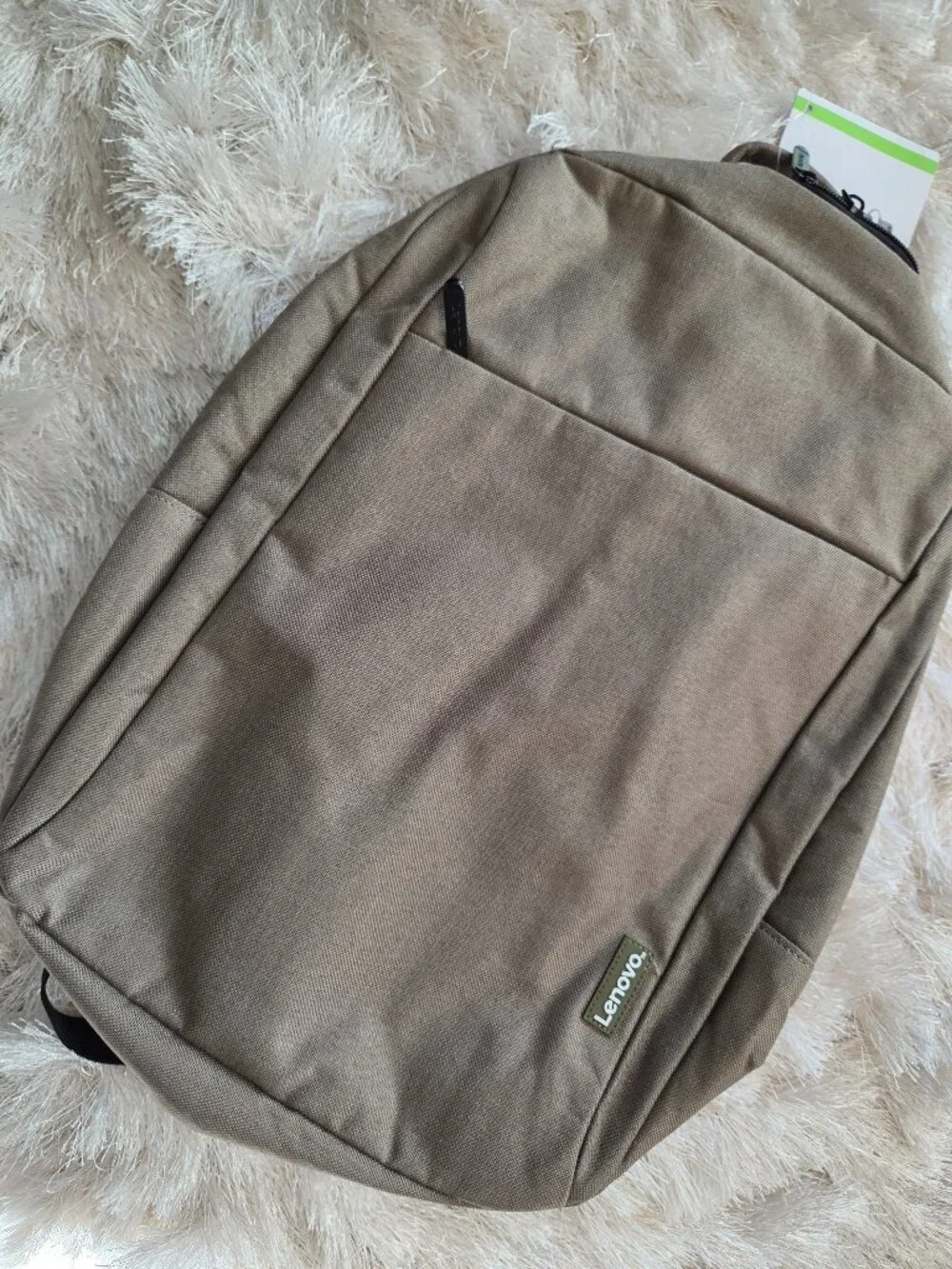Unisex 15.6 Laptop Backpack School Work Light Brown